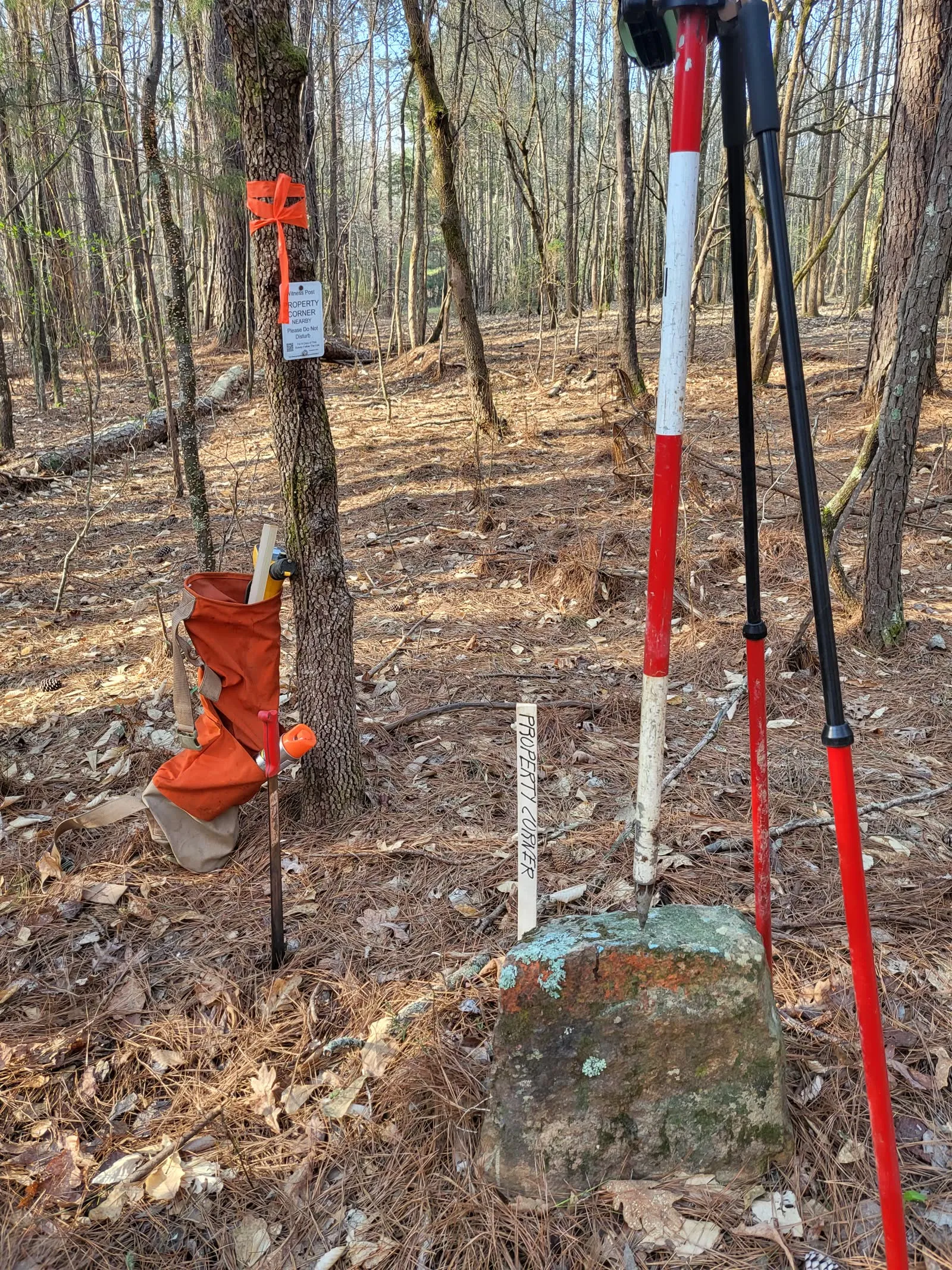 Marking recovered boundary evidence