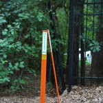 Federal Park Boundary Marker